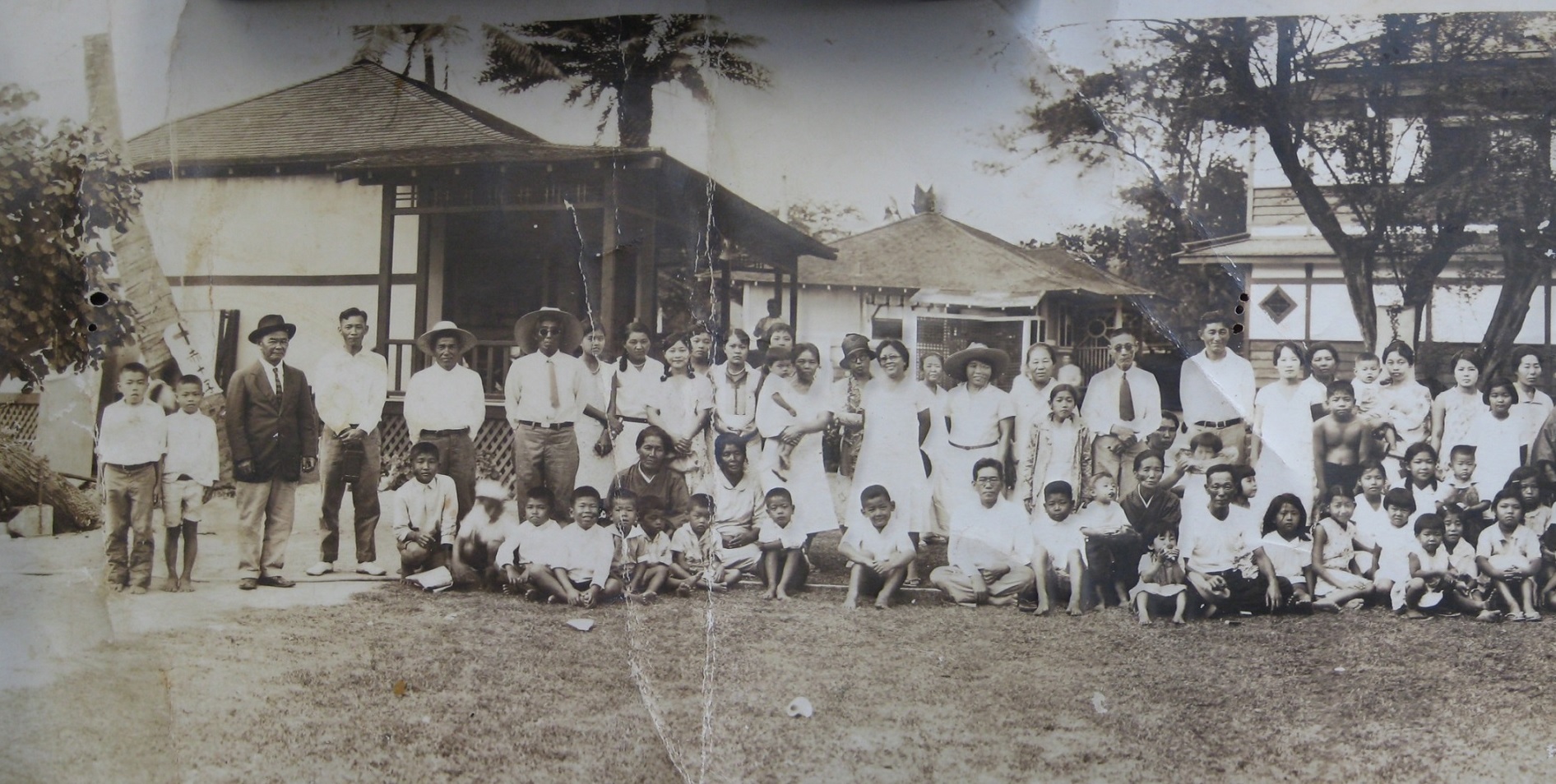 Hawaii Okikamurojinkai Waikiki picnic 1930